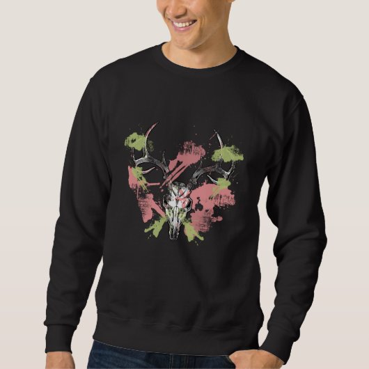 Antler nature game rutting season close season hun スウェットシャツ (正面)