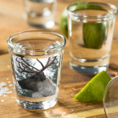 Antlered Caribou写真 ショットグラス