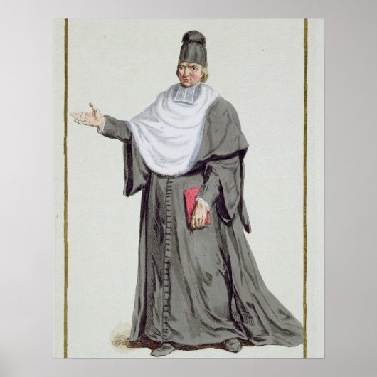 Antoine Arnauld (1612-94) 'Receuil des Estampから ポスター (正面)