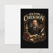 Anton Chekhov サンキューカード (正面/裏面)