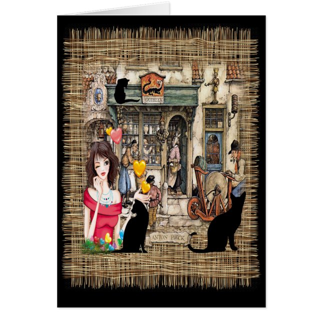 Anton Pieck – 化学者ショップ (正面)