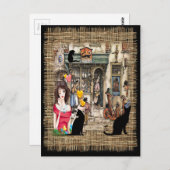 Anton Pieck – 化学者ショップ ポストカード (正面/裏面)