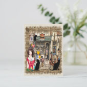 Anton Pieck – 化学者ショップ ポストカード (スタンド正面)