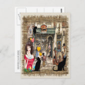 Anton Pieck – 化学者ショップ ポストカード (正面/裏面)