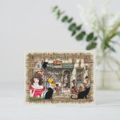 Anton Pieck – 化学者ショップ ポストカード (スタンド正面)