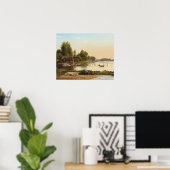 Anton Thorenfeld - Landscape at Svendborg Sund ポスター (ホームオフィス)