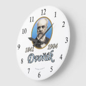 Antonin Dvorak ラージ壁時計 (傾斜)