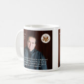 Antonin Scalia最高裁裁判官 コーヒーマグカップ (正面左)