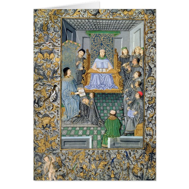 Antonio de Nebrija's 「GramaticaのFrontispiece (正面)