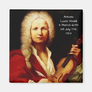 Antonio Lucio Vivaldi 1723 マグネット