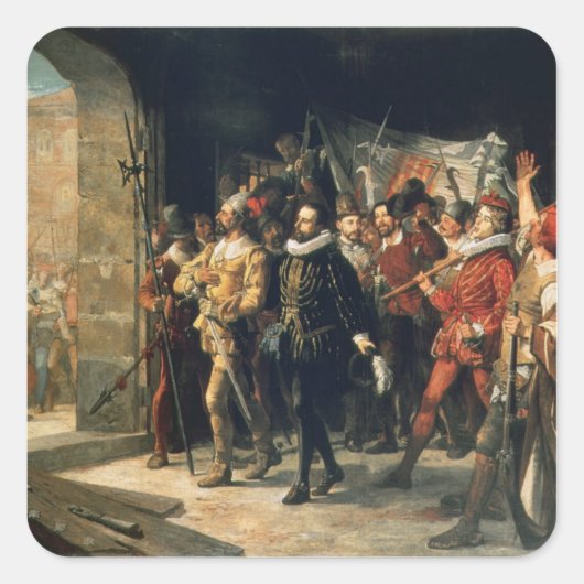 Antonio Perezが刑務所から釈放 スクエアシール (正面)