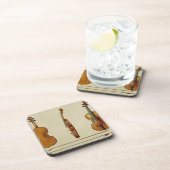 Antonio Stradivarius (cがなすHellierのバイオリン コースター (右側)