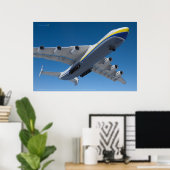 Antonov An-225 Mriya: フォトリアリスティック3Dアート ポスター (ホームオフィス)