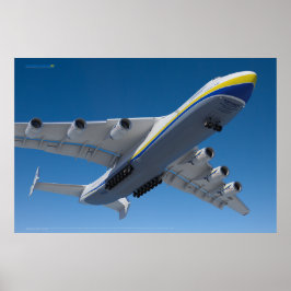 Antonov An-225 Mriya: フォトリアリスティック3Dアート ポスター
