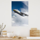 Antonov An-225 Mriya:3D航空アートプリント ポスター (キッチン)