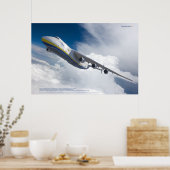 Antonov An-225 Mriya: 3D Aviation Art Print ポスター (キッチン)