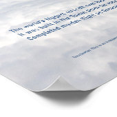 Antonov An-225 Mriya: 3D Aviation Art Print Poster ポスター (角)