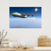 Antonov An-225 Mriya: Photorealistic 3D Art Poster ポスター (キッチン)