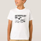 Antropology Girl普通の女の子のようにクール Tシャツ (正面)