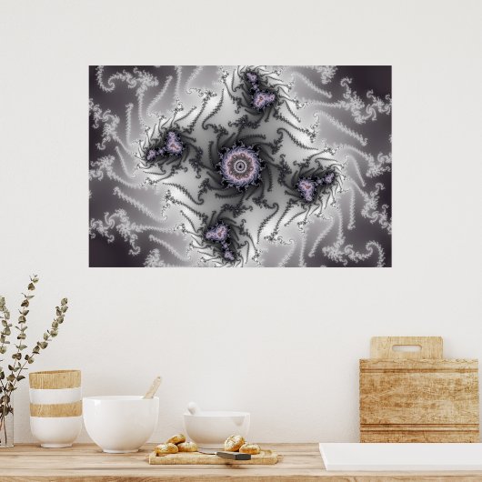 Ants – フラクタル ポスター (キッチン)