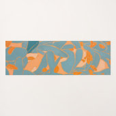 Ants with Blue flowers Autralian Flora ヨガマット (裏面(横))