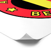 Antwerp Belgium ポスター (角)