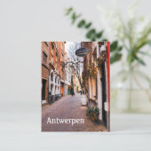Antwerpenベルギー通り写真 ポストカード (スタンド正面)
