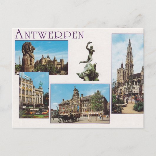 Antwerpen – はがき (正面)