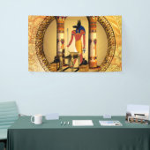 Anubisのエジプトの神 横断幕 (トレードショー)