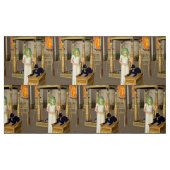 Anubisの古代エジプトの神 ファブリック (ファットクウォーター)