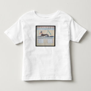 Anubisの死者のエジプトの神 トドラーTシャツ