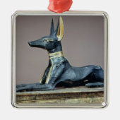 Anubisの箱からの死者のエジプトの神 メタルオーナメント (正面)