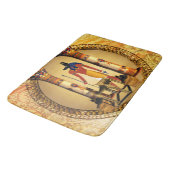 Anubisエジプトの神 バスマット (アングル)