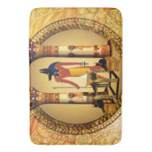 Anubisエジプトの神 バスマット (正面縦)