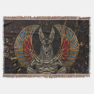 Anubis -エジプトの神 スローブランケット