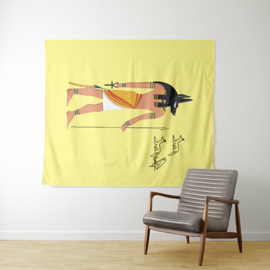 Anubis タペストリー (インサイチュ(横))