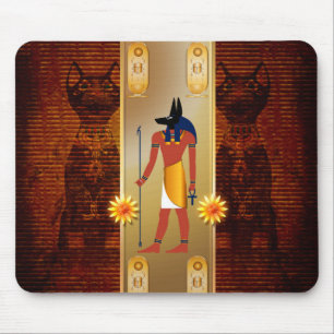 Anubis、古代エジプト人 マウスパッド