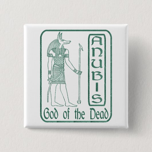 Anubis 缶バッジ (正面)