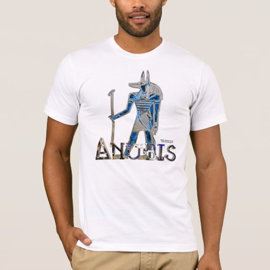 Anubis 3Dの人のTシャツ Tシャツ (正面)