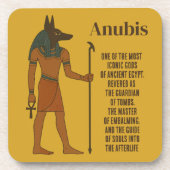 Anubis - Ancient Egyptian History コースター (正面)