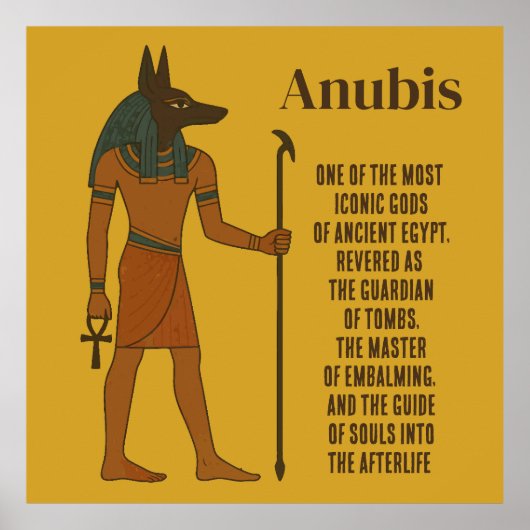 Anubis - Ancient Egyptian History ポスター (正面)