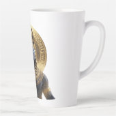 Anubis – Guardian of the Afterlife | Egyptian Myth カフェラテマグ (右)