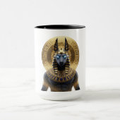 Anubis – Guardian of the Afterlife | Egyptian Myth マグカップ (中央)