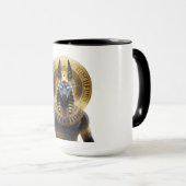 Anubis – Guardian of the Afterlife | Egyptian Myth マグカップ (正面右)
