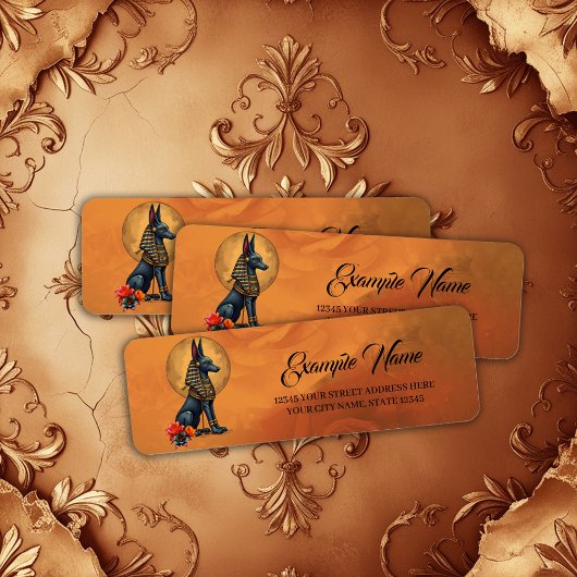 Anubis in the moonlight,  ラベル