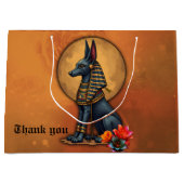 Anubis in the moonlight,  ラージペーパーバッグ (正面)