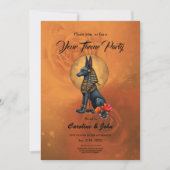 Anubis in the moonlight 招待状 (正面)