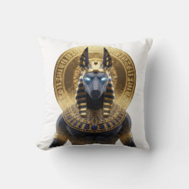 Anubis Jackal Pillow | Ancient Egyptian God Decora クッション