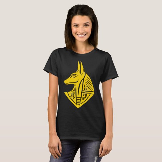 Anubis Jackal Symbol Tシャツ (正面フル)