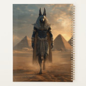 Anubis Planner – Egyptian Mythology Dark Aesthetic プランナー手帳 (裏面)